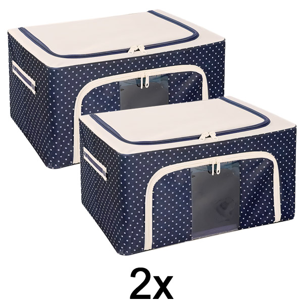 2x Caixa de arrumação para roupeiros | STACKBOX