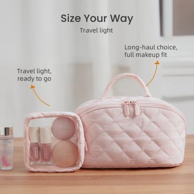 Bolsa de maquilhagem grande e acolchoada | MAKEPACK
